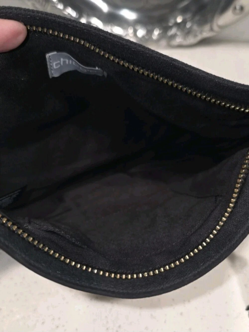 NEW CHICO'S Embellished Black Evening 